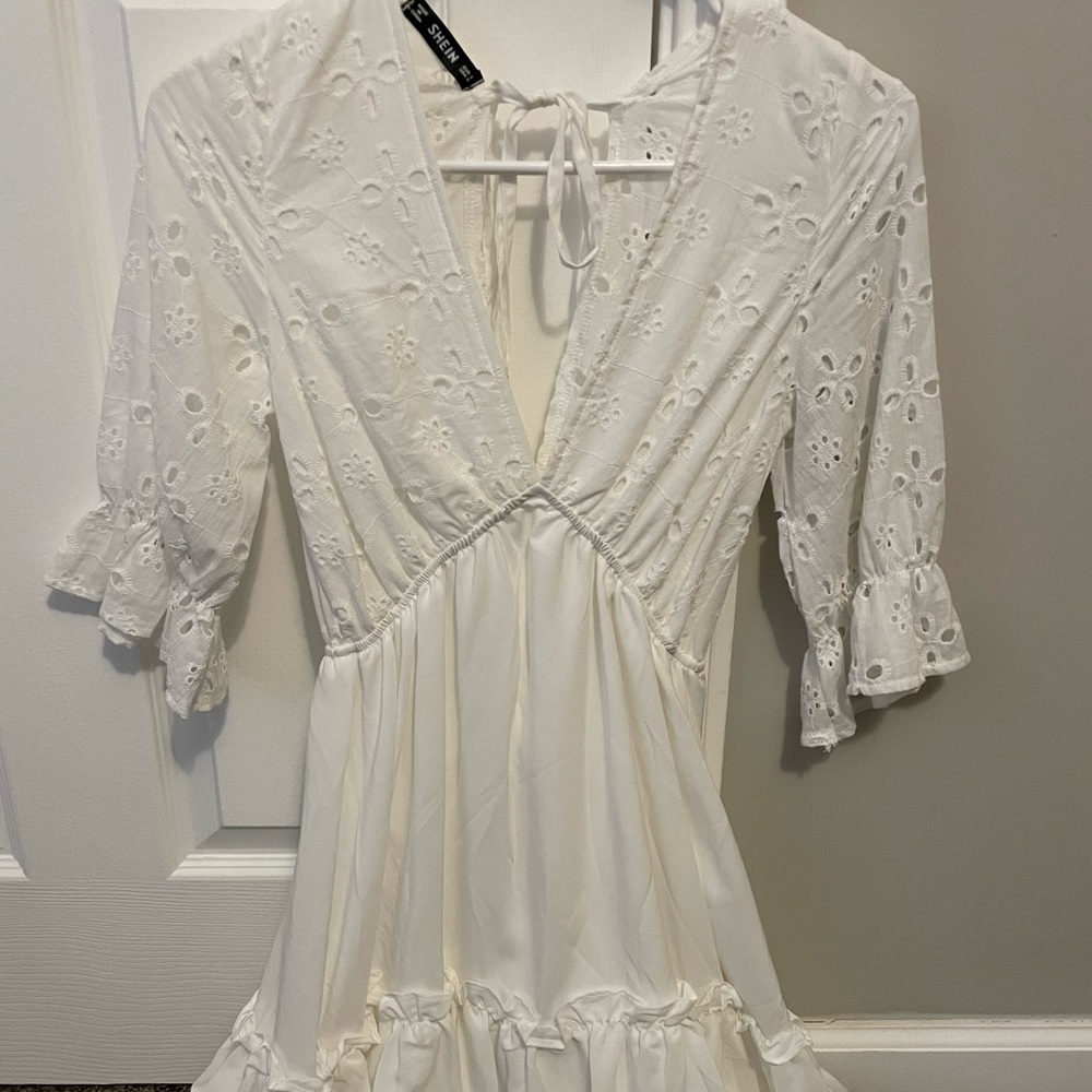 White dress